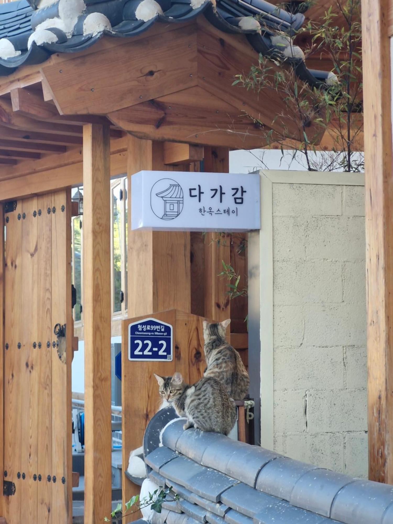 Hanok Stay Da-Ga-Gam Gyeongju Esterno foto